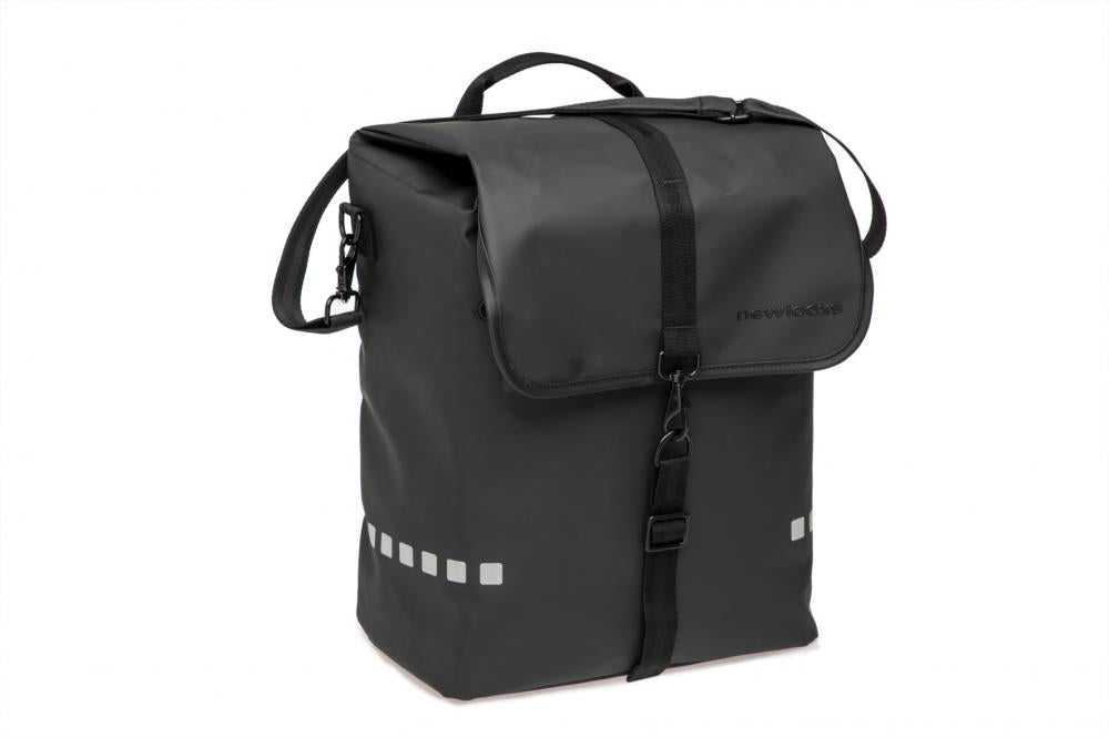 Radtasche Odense Single Black Black - Geräumige Fahrradtasche Für Alltag & E-bike