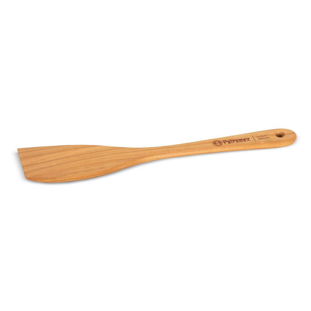 Petromax Holzspachtel Kirschholz 32 cm  geöltes Naturholz mit eingebranntem Motiv, ideal zum Wenden und Anheben von Speisen