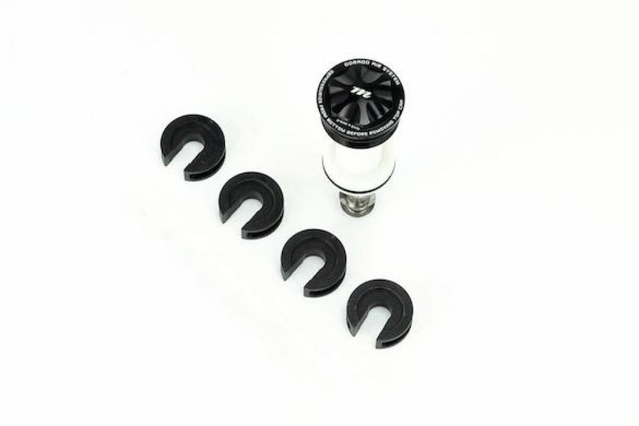 Manitou Luftkammerkappe für Magnum, Mastodon 34 mm Schwarz - optimiertes Luftvolumen