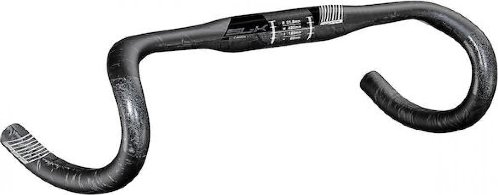 FSA Lenker SL-K Road Compact 31,8 x 440 mm Schwarz - leichter Carbon-Rennradlenker