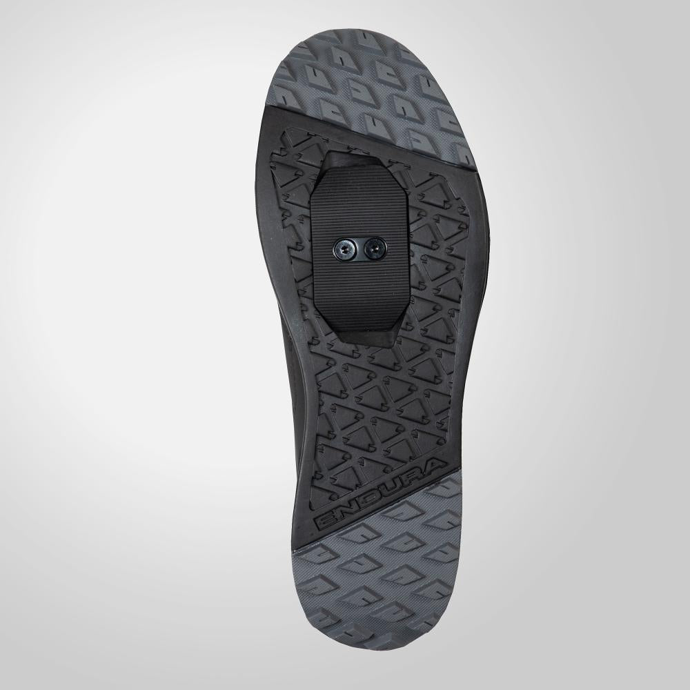 Endura MT500 Burner Clipless wasserdichter Schuh schwarz EU45 UK10 US11 - robuster MTB-Schuh, SPD-kompatibel, wasserdicht, atmungsaktiv, mit griffiger Sohle und hohem Tragekomfort