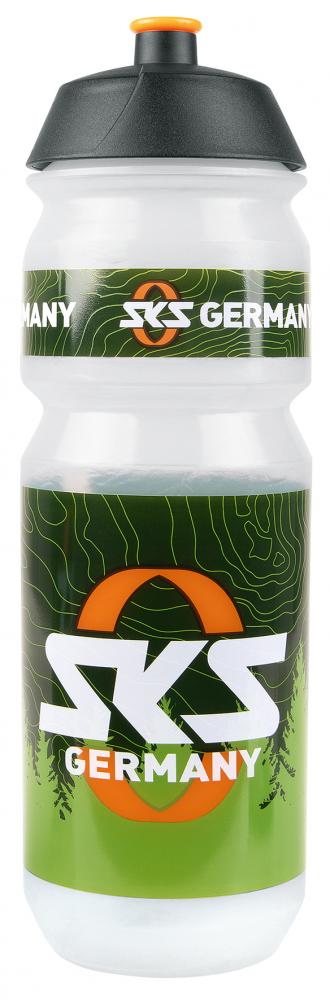 Sks Trinkflasche Bio Large 750ml  Nachhaltige Fahrradflasche Aus Biobasiertem Kunststoff, Bpa-frei, Ergonomisches Design, Auslaufsicherer Deckel