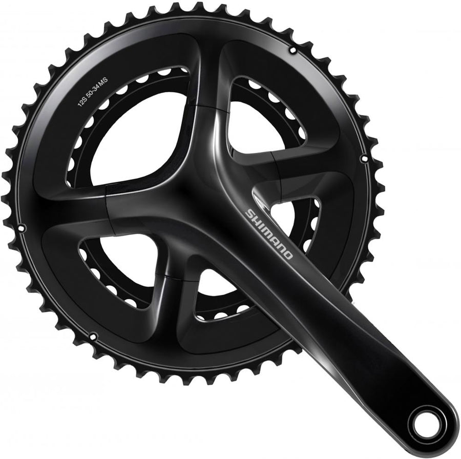 SHIMANO Kurbelgarnitur FC-RS520 170 mm 50-34 Zähne - 170 mm, 50-34 Zähne, 34 Zähne