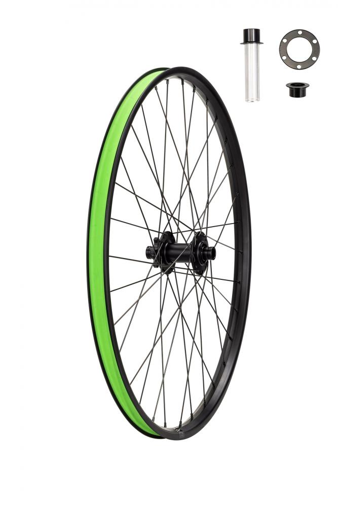 P.SERIES WHL MY23 P.SERIES - Achse - 26 FRONT ALLOY TA 15X100/15X110MM DISC 6-BOLT 32H W/ 15X100 AXLE KIT&BOOST SPACER