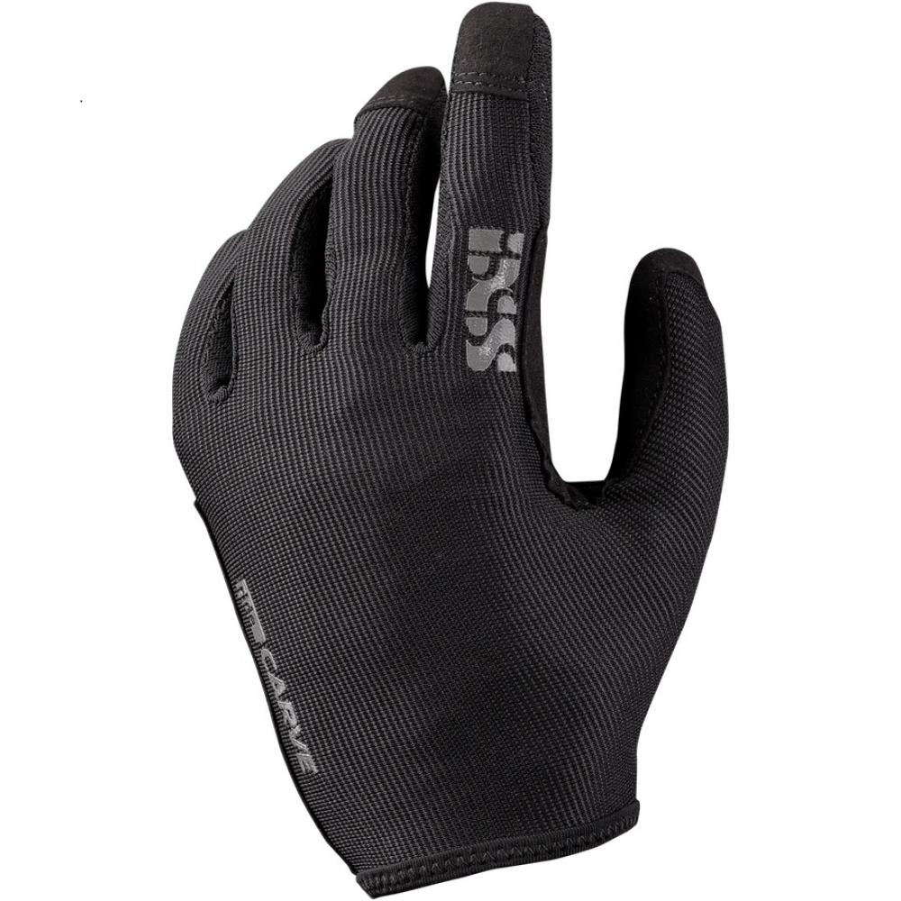 IXS Sports Division iXS Carve Gloves KXL black - ergonomische MTB-Handschuhe mit Touchscreen-Funktion