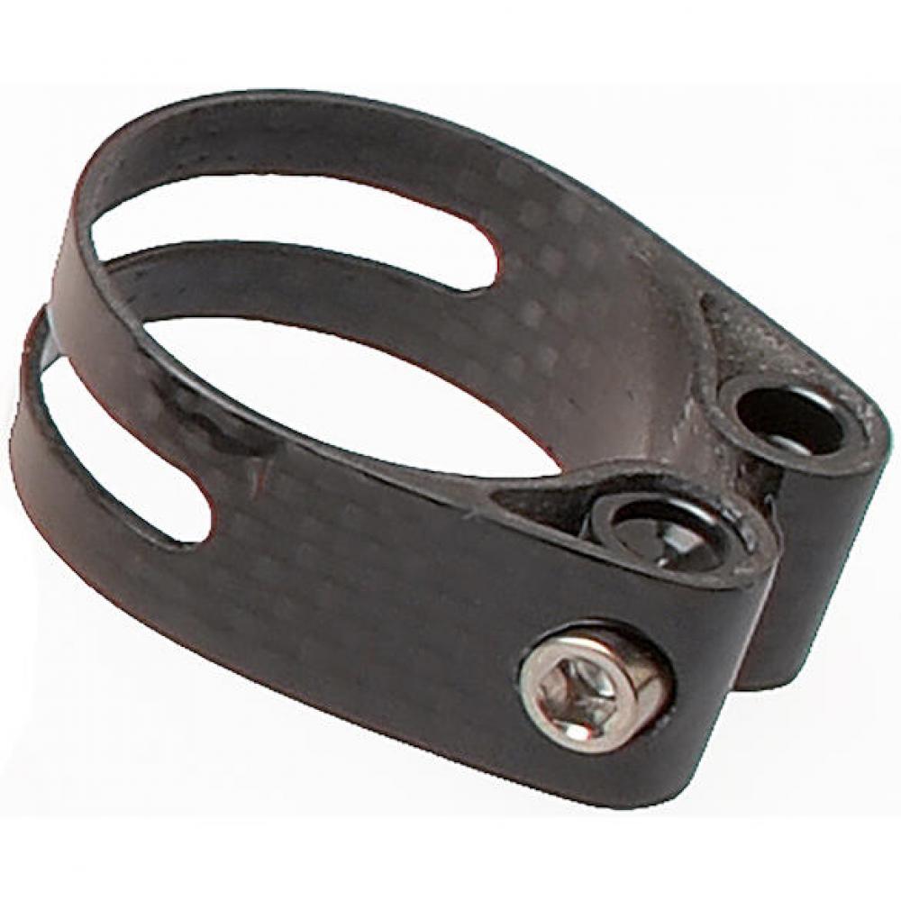 Sattelstützklemme Prc Spc1 Ø 31.8 Mm Schwarz - Leichte Carbon-raceklemme