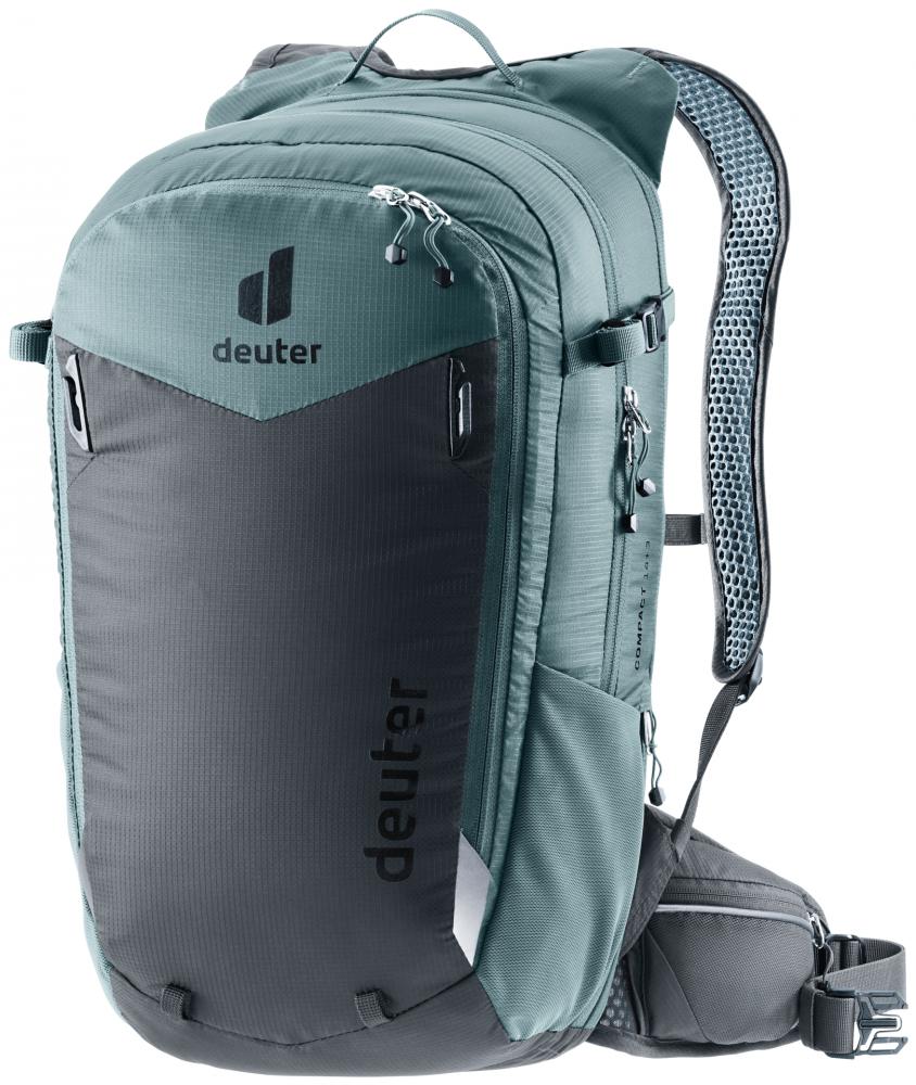 Deuter Compact 14+3 Fahrradrucksack 860 g Graphite - Leicht & ergonomisch