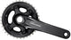 SHIMANO Kurbelgarnitur DEORE FC-M6000 Kurbelgarnitur - 10-fach, 170 mm, 34-24 Zähne, 24 Zähne