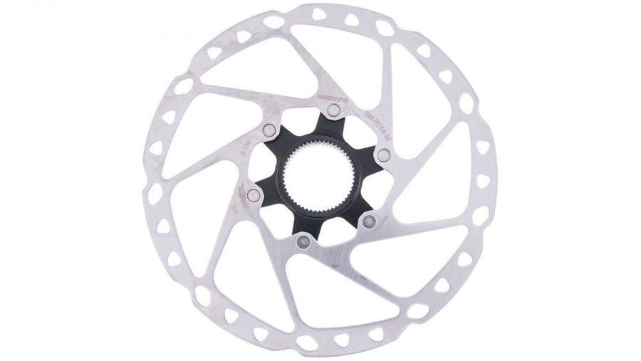 Shimano Deore SM-RT64 180 mm silber/schwarz - leistungsstarke Bremsscheibe für MTB & Trekking