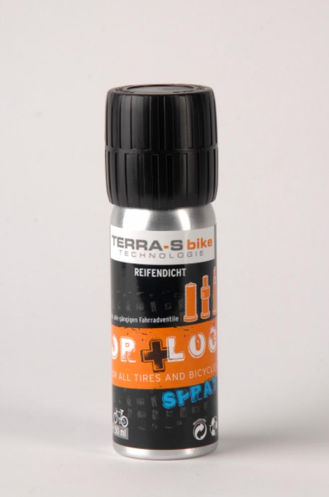 Pannenspray Terra-S Bike Dose 50ml, alle Ventile