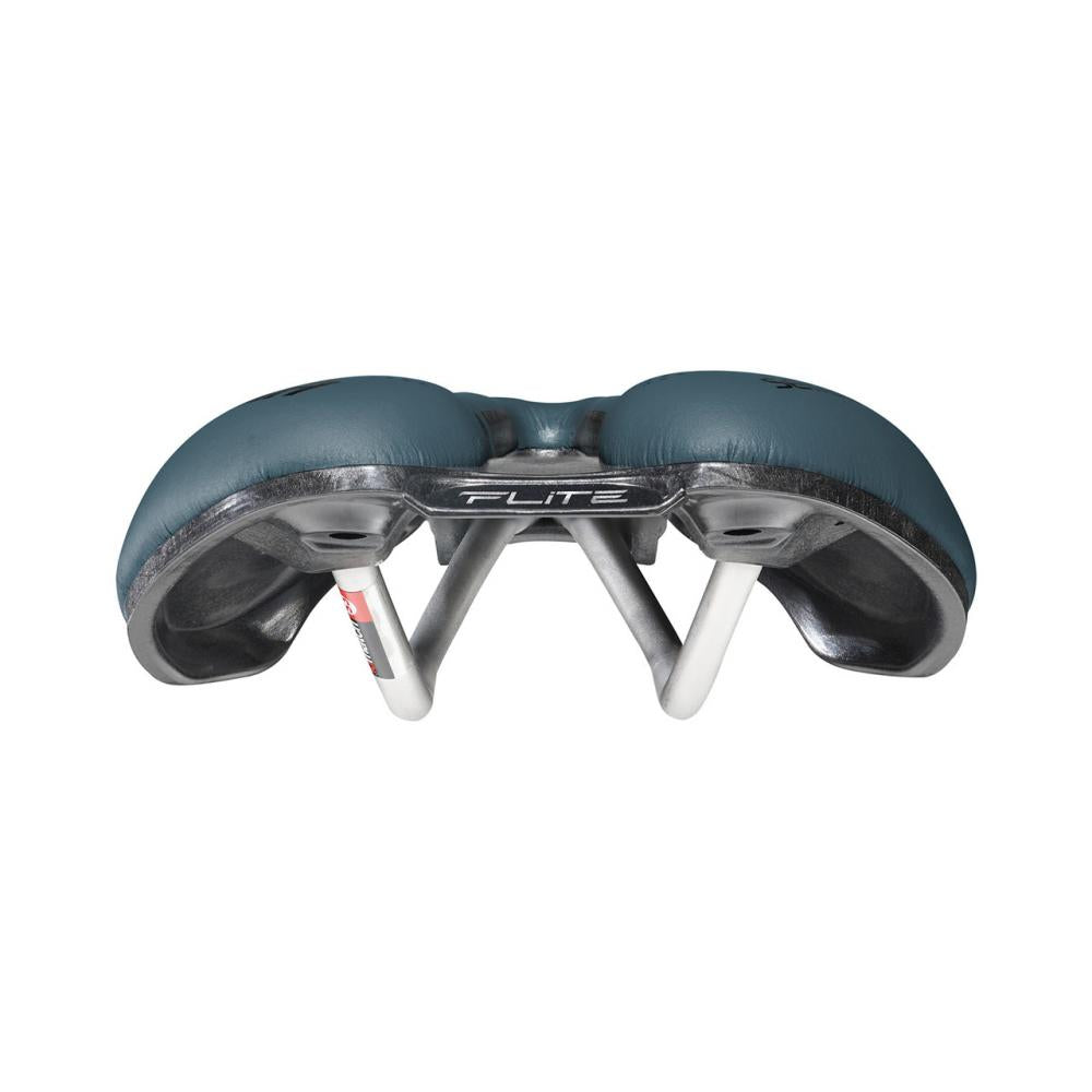 Selle Italia Flite Boost Gravel TI 316 Superflow S3 blau - speziell für Gravelbikes, leichte Carbon-Composite-Schale, TI 316-Gestell, Superflow-Aussparung, vibrationsdämpfend