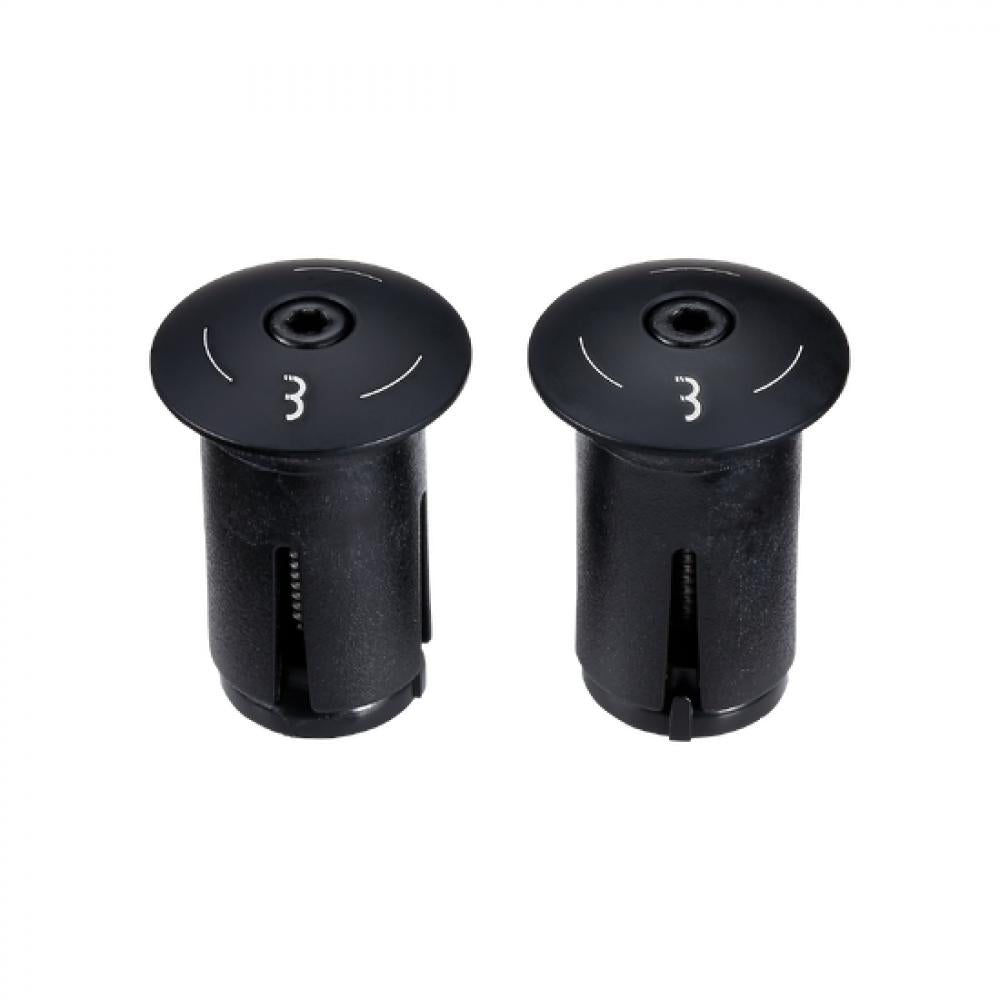End Caps Aluminum Screwon Alu 18 Schwarz - Sichere Lenkerabschlusslösung
