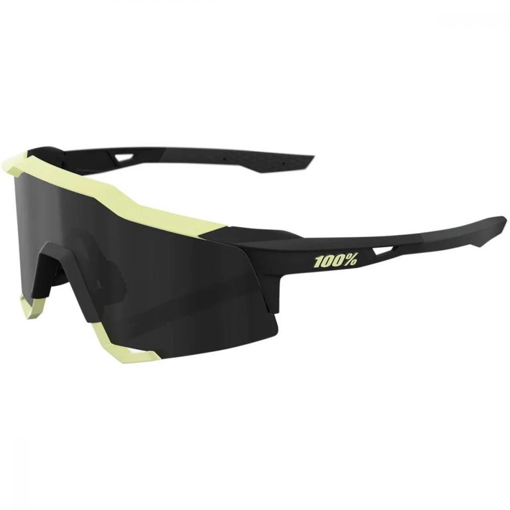 100% Speedcraft - Mirror Lens unis Soft Tact Glow - leichte Performance-Sportbrille