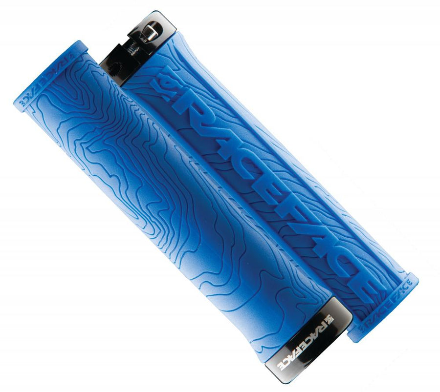 Race Face Half Nelson Single Clamp Lock-On blau 29 mm - maximaler Grip bei minimalem Gewicht