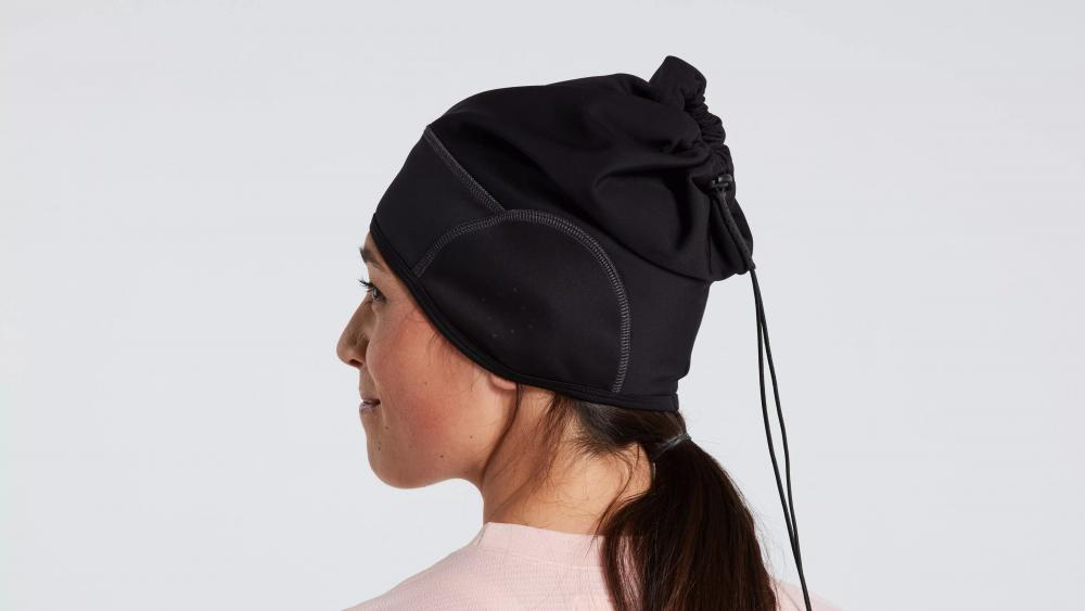 THERMAL HAT/NECK WARMER BLK OSFA - Multifunktionale Wintermütze & Nackenwärmer - Bekleidung