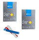 Schwalbe Reifenheber Zefal DP20 3er-Karte blau/weiß/rot Tire Levers Set 3x Schlauch DV17 28x1.10-1.75