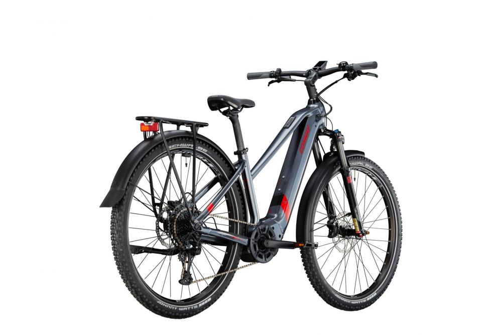 Conway Cairon SUV 5.0 E-SUV Trapez 29 Zoll S, Bosch Performance CX, 750 Wh, SRAM SX Eagle 12-Gang, grey-red