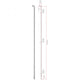 DT Swiss Speiche Competition 2.0 / 1.8 302 mm schwarz - robuste High-Performance-Fahrradspeiche