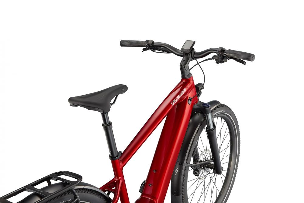 Specialized VADO 4.0 NB E-Bike - Red Tint/Silver Reflective - Leistungsstarkes Urban E-Bike - E-City Bike