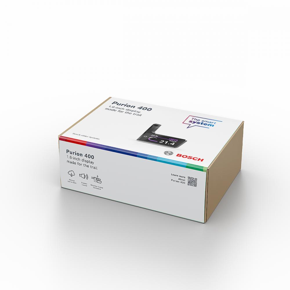 Bosch Nachrüst-Kit Purion 400, 31,8 mm - kompaktes E-Bike-Display in neuester Version