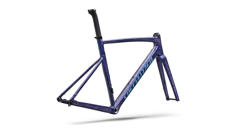 Specialized Allez Sprint Rahmenset 49cm - Majorette Blue Metallic/Mauve Metallic/Gold Chrome Metallic