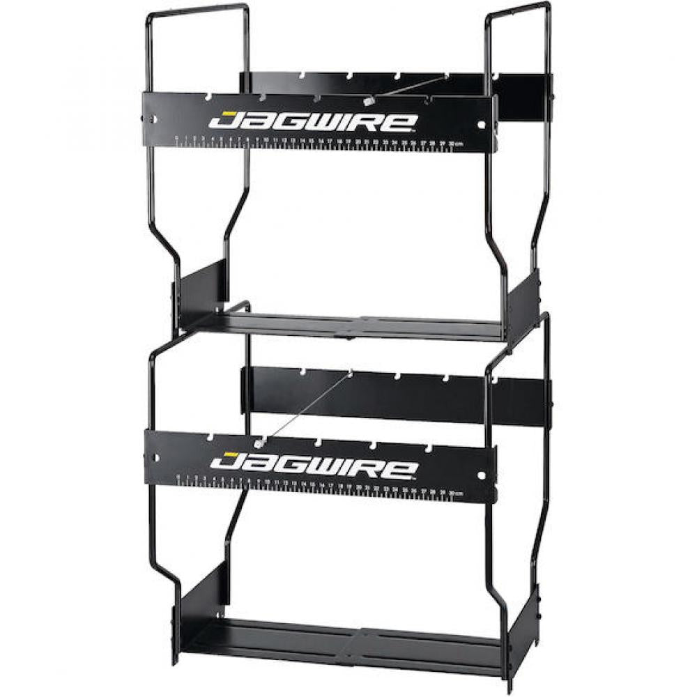 Jagwire JWSF003 File-Box-Organizer - Werkstattständer für bis zu 6 Fileboxes, stapelbar
