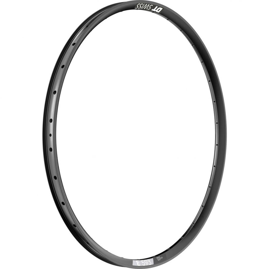 DT Swiss Felge E 593 29" 32 Loch Schwarz - robuste Enduro-Felge mit 30 mm Innenbreite - Felgen 29 Zoll