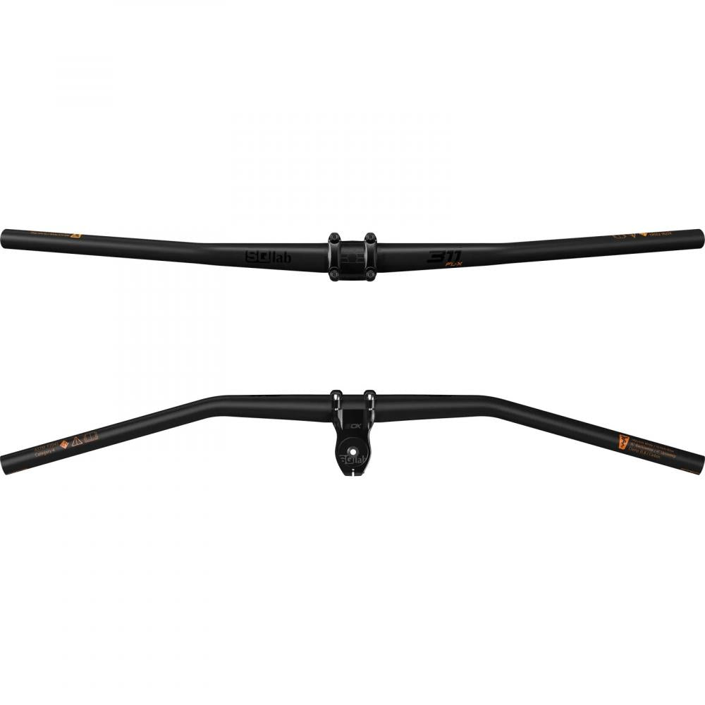 SQLab Lenker 3OX 780 mm Rise 15 mm 12° low schwarz - 31.8 mm