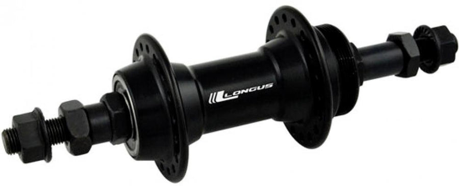 Longus Hinterradnabe Matrix 36 Loch 36 - robuste Nabe für Schraubkranz-Laufräder
