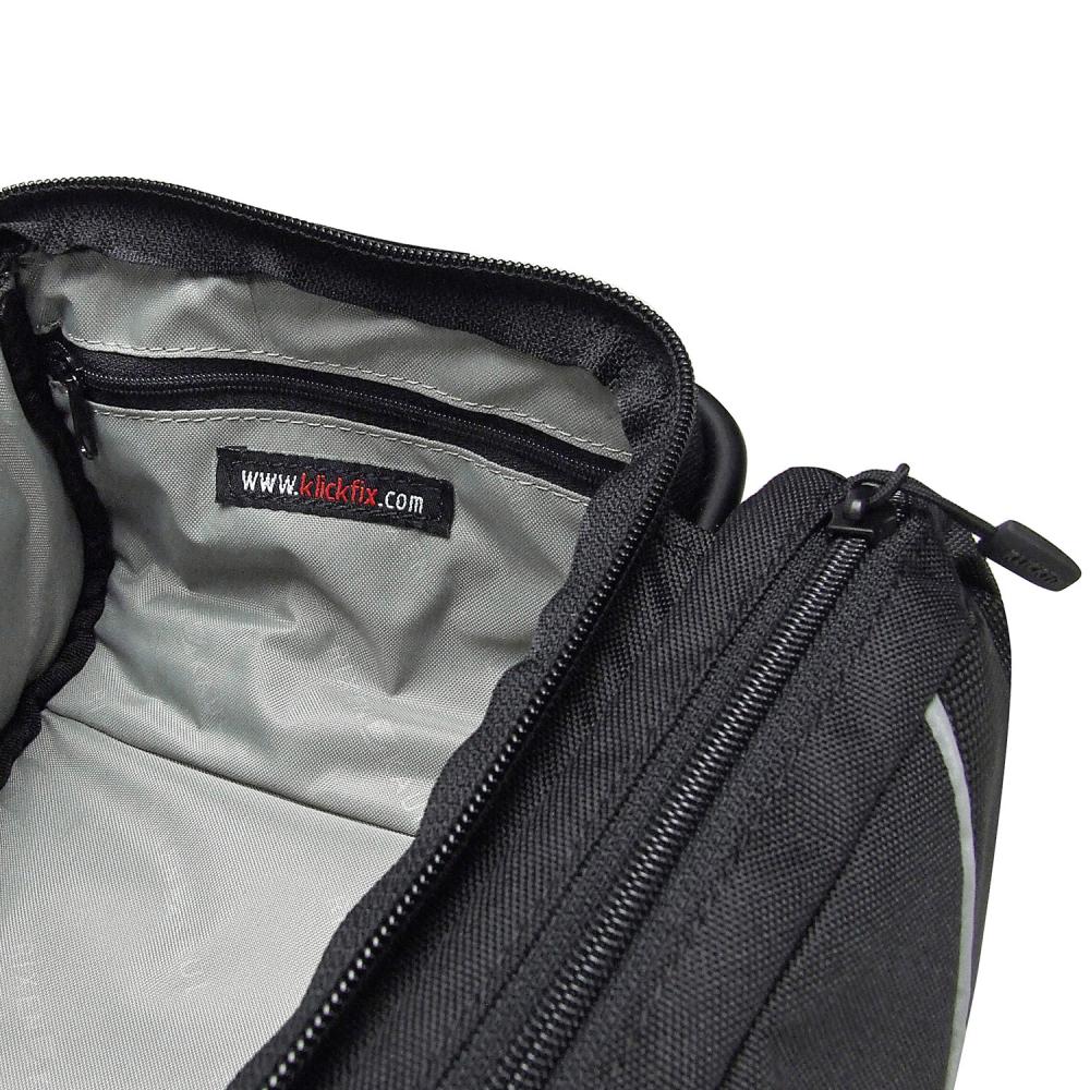 KlickFix Satteltasche Contour Sport schwarz Größe 18x30x27cm 7l