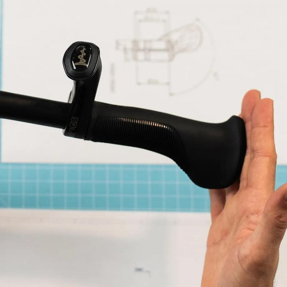 SQlab 702 2.0 M Ergonomischer Fahrradgriff - Komfort und Performance für lange Touren - Lenkergriff
