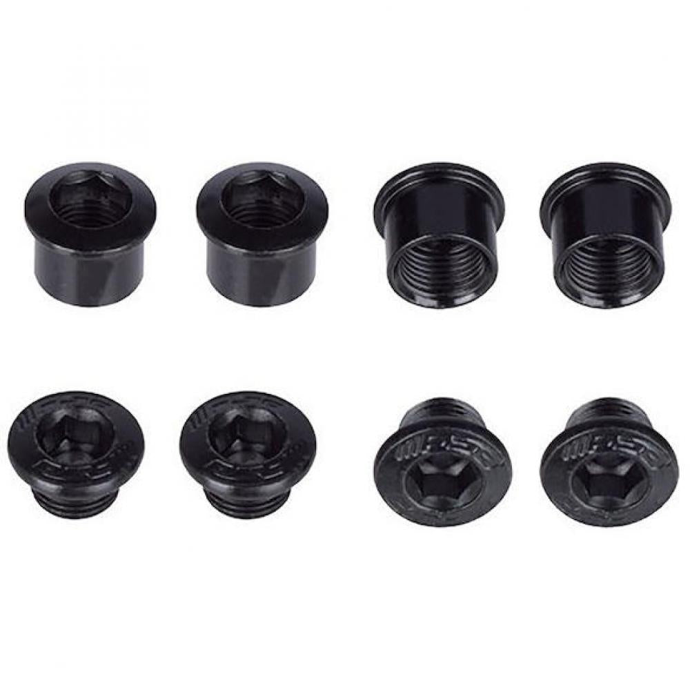 FSA Kettenblattschrauben E-Bike Edelstahl 3 mm Schwarz - sichere Kettenblattbefestigung