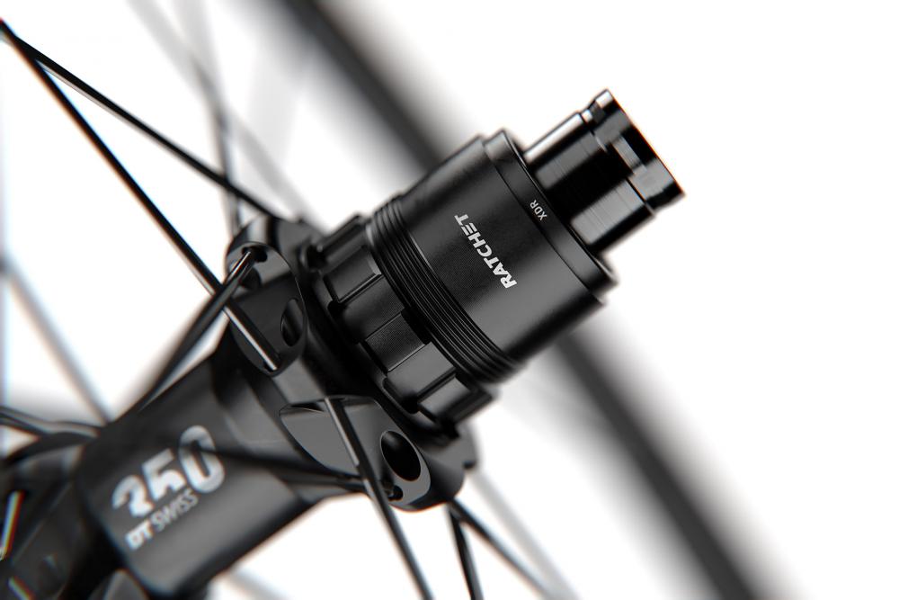 DT Swiss Laufrad GR 1600 SPLINE 27,5" 584 x 25 mm schwarz - vielseitiges Gravel-Hinterrad