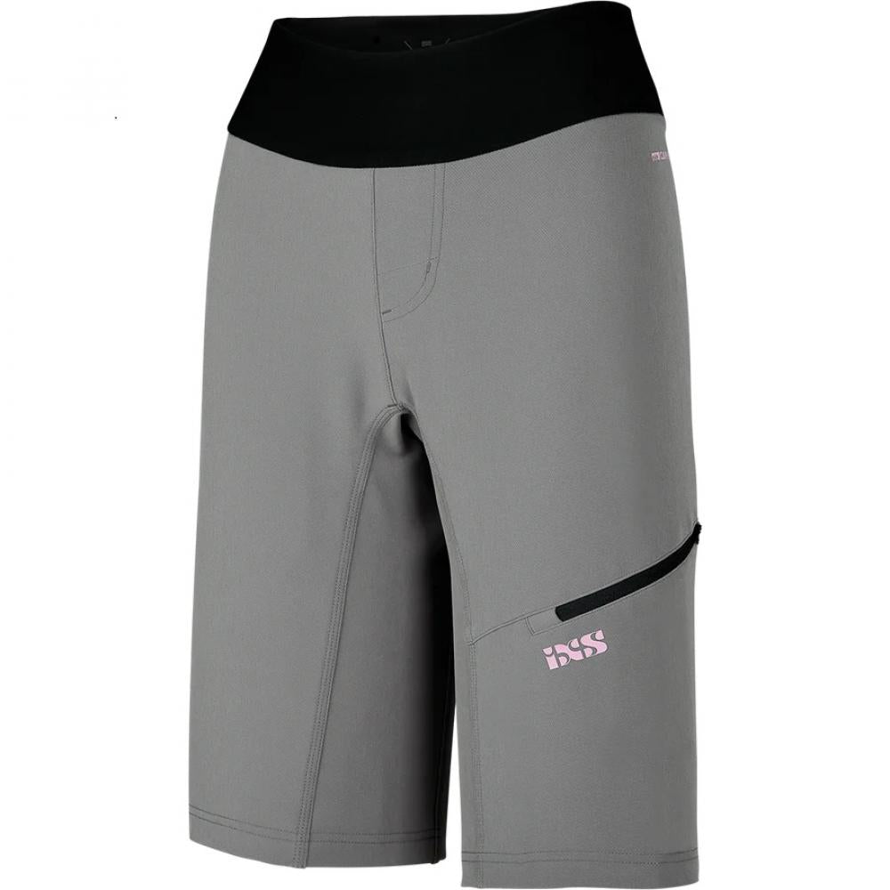 IXS Sports Division iXS Carve Hip-Hugger Women Shorts 38 graphite - maximaler Tragekomfort für MTB