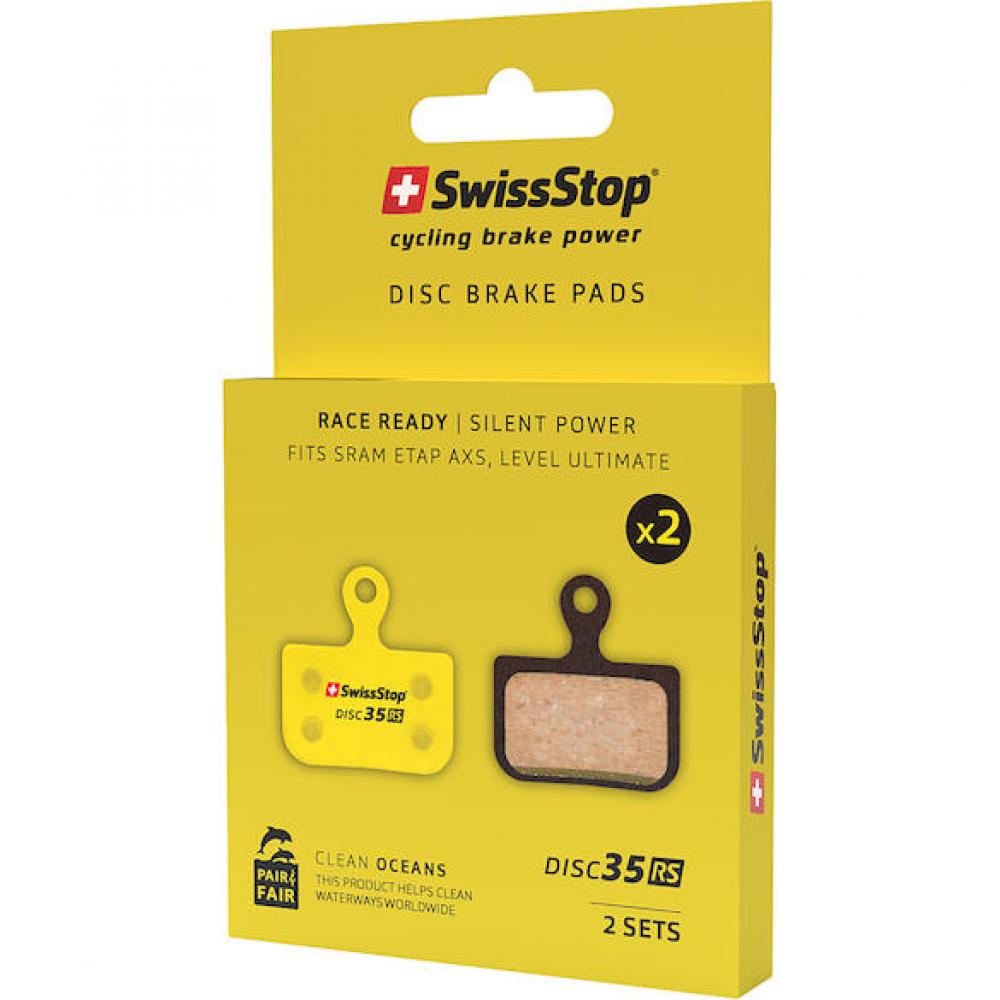 Bremsbeläge SWISSSTOP Bremsbeläge Disc 35 RS 35 Red - leise Scheibenbremsbeläge mit starker Performance