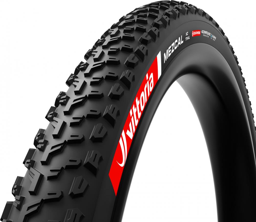 Vittoria Mezcal 29 Zoll (55-622) XC Trail Schwarz 55 - schneller MTB-Reifen mit Top-Grip