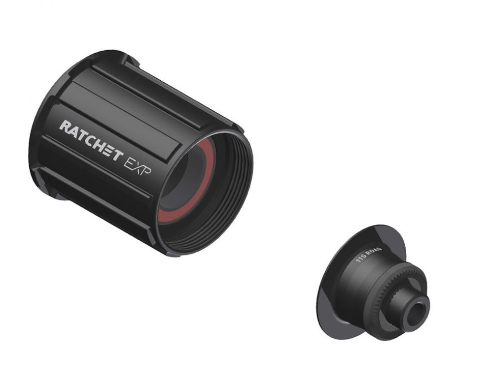 DT Swiss Freilauf/Rotor Umrüstkit Shimano Ratchet EXP 5 x 130/135 mm Schwarz - einfache Umrüstung