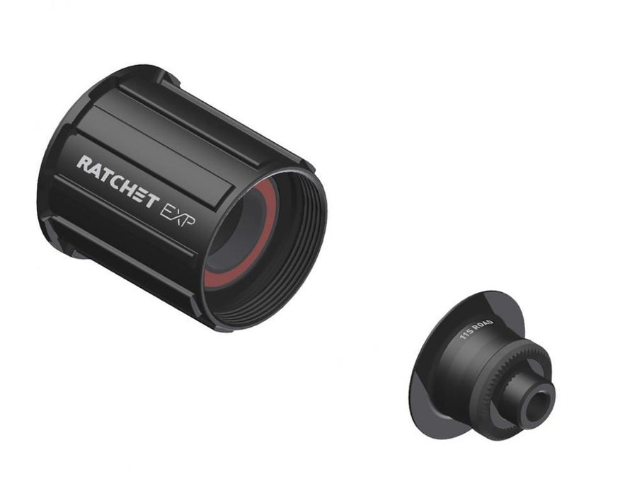 DT Swiss Freilauf/Rotor Umrüstkit Shimano Ratchet EXP 5 x 130/135 mm Schwarz - einfache Umrüstung