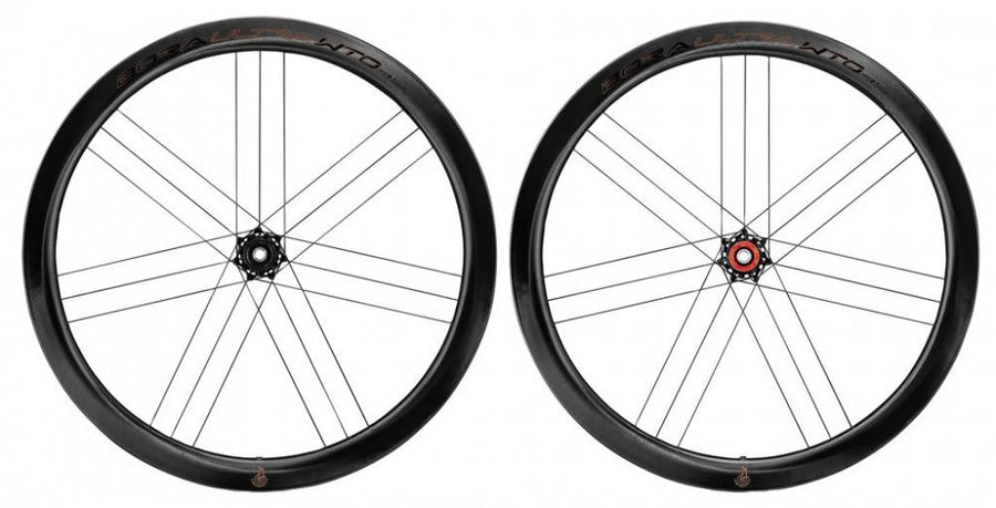 Schwarzer Campagnolo Bora Ultra WTO DB 45 Carbon Laufradsatz für Rennräder, 2-Way Fit, N3W