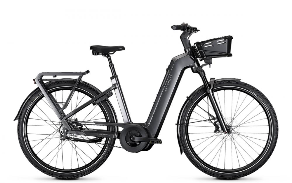 Kalkhoff IMAGE 5+ MOVE 29in Wave M diamondblack glossy - komfortables City-E-Bike mit Bosch-Power