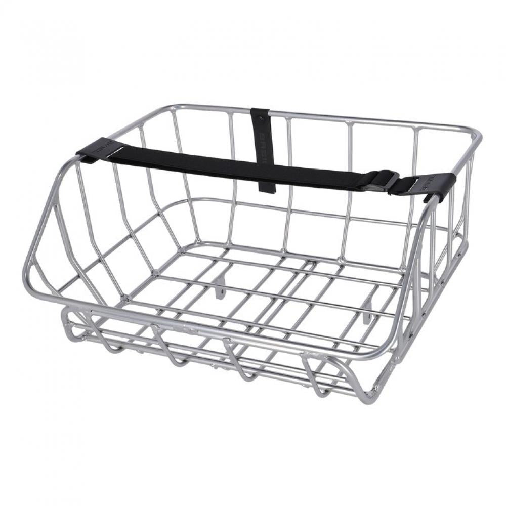 Basil Fahrradkorb Portland chrom 43x36x22 cm