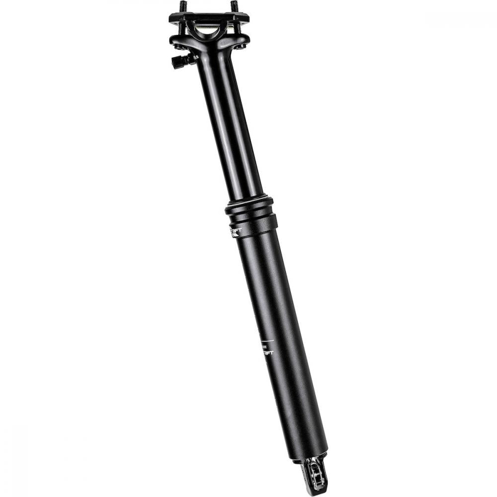 Procraft Vario-Sattelstütze Drop Suspension gefedert 30,9 x 402 mm Schwarz - Komfort & Kontrolle