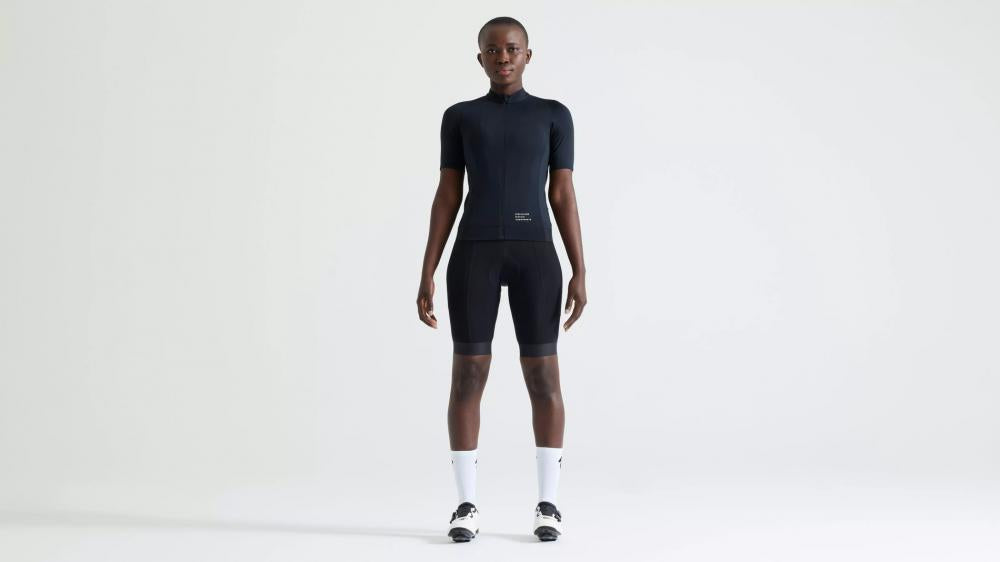 SBC Foundation Jersey Kurzarm Damen Schwarz XL - Performance Radtrikot für Frauen