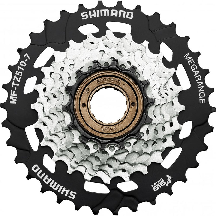 SHIMANO Schraubkranz TZ510 7-fach 14-34 Zähne, 34 Zähne