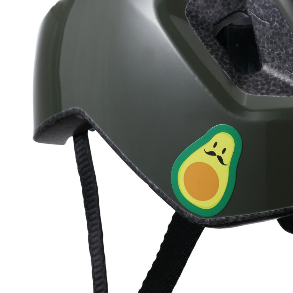 BBB Cycling Kinderhelm Hero M (52-56 cm) grün Avocado - sicherer Alltagshelm für Kids