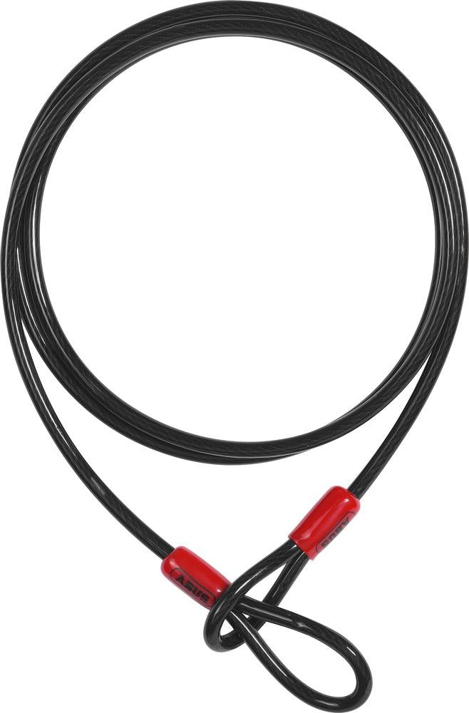 Abus Sicherungskabel Cobra D 8 mm L 200 cm schwarz