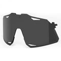 100% Hypercraft XS Polycarbonat - Smoke unis smoke - Ersatzlinse mit klarem Durchblick