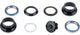CONTEC AHS-50 Ahead Steuersatz 1 1/8\" Aluminium schwarz - gedichtete Industriekugellager, EC41/28,6 EC41/30, Aufbauhöhe 28 mm