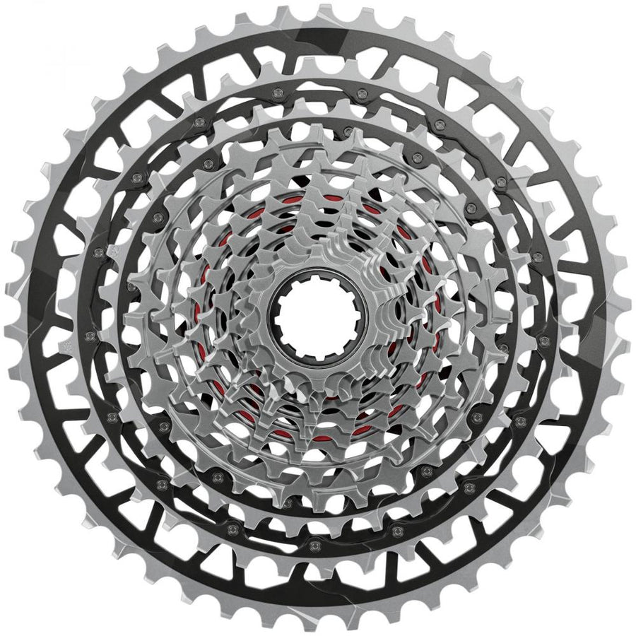 SRAM Kassette XG-1391 10-46T silber - 13-fach Gravel-Performance mit 460% Übersetzungsbandbreite