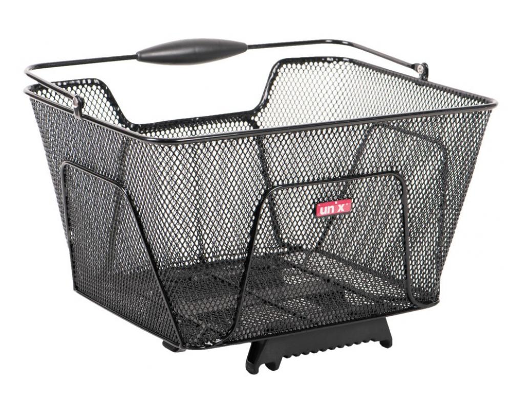 Unix Hinterradkorb Reano TopKlip schwarz 41x29,5x21,5 cm